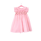 Hand-Smocked Pink Cotton Dress Size: 12-24M